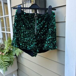 Sequin Shorts